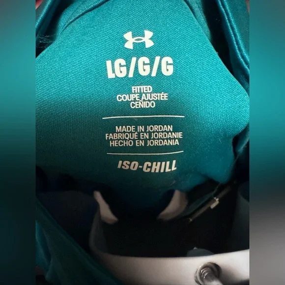 Under Armour Men's Spring Tech 1/4 Zip Long sleeve Teal NWT - Picture 2 of 6